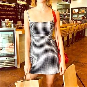 Gingham minidress